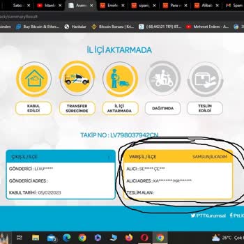 Aliexpress Başkasına Ait Olan Bir Takip Kodu Verdi. Üründe Para Da Yok
