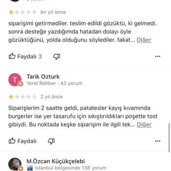 Arby's 90 Dakika Sonunda Soğuk Yemek Getirdi