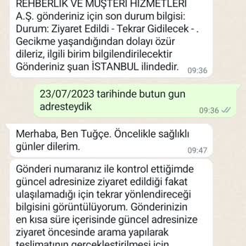 AGT Kurye 0011264057 Numaralı Gönderimi Teslim Etmiyor