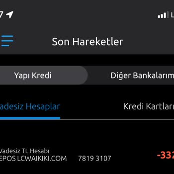 LCW Paramı Aldı Ürünümü Vermedi