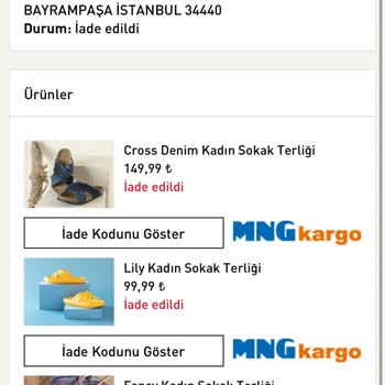 English Home Ürün İadesi Ve Müşteri Hizmetlerine Ulaşamama