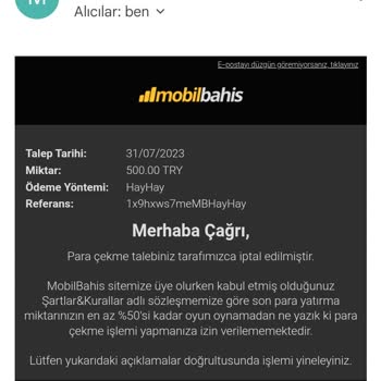 Mobilbahis Para Çekimi