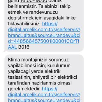 Altus Marka Klima Servis Süreci