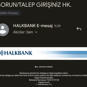 Halkbank Günlük Para Çekme Limitimi Onaylamıyor!