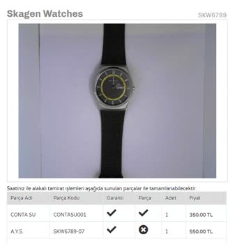 Saat & Saat Ayıplı Mal Satışı