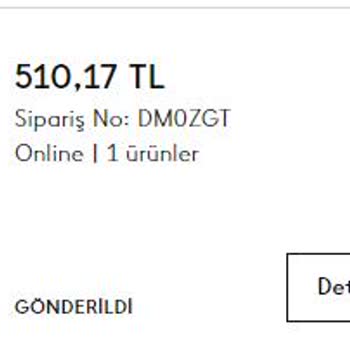 Mango İade Edilmeyen Ürünüm