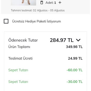 DeFacto Gift Club Ve Hediye Fişi Kullanımı Hk.