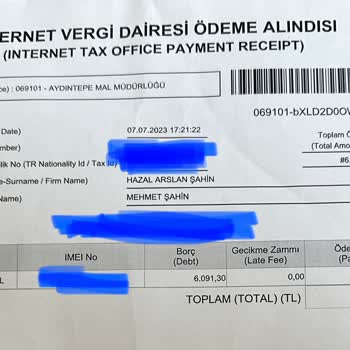 BTK (Bilgi Teknolojileri ve İletişim Kurumu) Telefon Kaydını Yapıp Vergisini Ödememe Rağmen Kayıtlı Görünmüyor