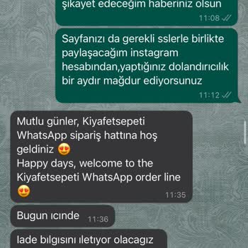 Kıyafet Sepeti, Ürünü Göndermeyip, Ücret İadesi De Yapmıyor.