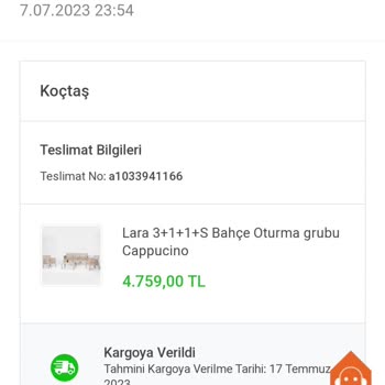Koçtaş 3 Haftadır Siparişim Ortada Yok