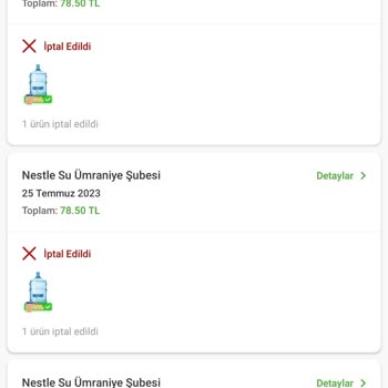 Trendyol Erikli Su Teslimatı Şikayeti Ve Sorunu