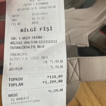 Skechers Sandalet 1 Haftada Yırtıldı. Acil Dönüş Bekliyorum