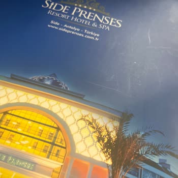 Side Prenses Resort Hotel'de Sorumsuzluk Giriş İçin Çok Bekletildim