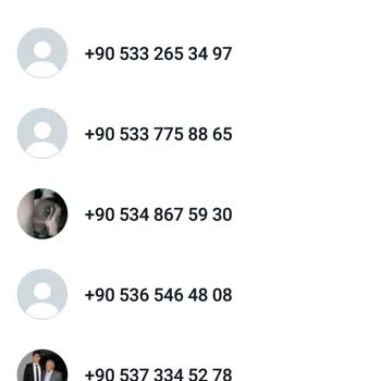 WhatsApp Yabancı Numara Mesajı