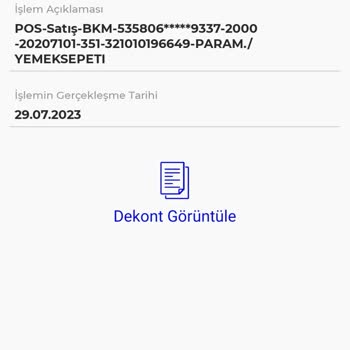 Yemeksepeti Ödemeyi Çekti Sipariş Oluşmadı