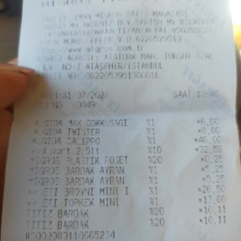 Algida Pahalılık Ve Etiket Üzerinde Fiyat Yazmayışı