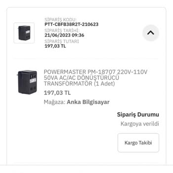 PTT Kargo PTT 1 Aydır Teslim Edilmeyen Ürün