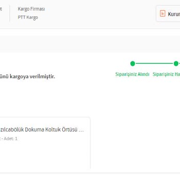 PTT Kargo Ürün Teslimatı Yapılmaması