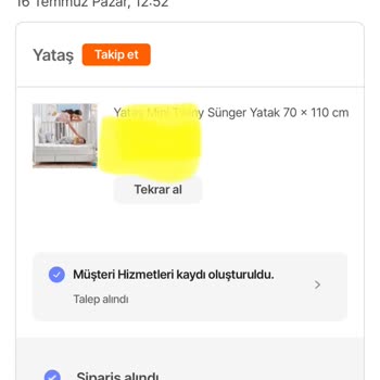 Hepsiburada Yataş Satıcısı Siparişimi Göndermiyor