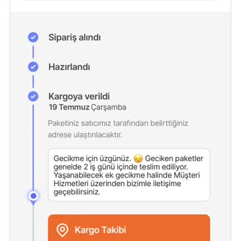 Hepsiburada Yataş Satıcısı Siparişimi Göndermiyor