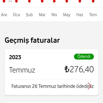 Vodafone Haksız Fatura Yansıtıyor.
