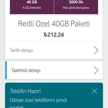 Vodafone Haksız Fatura Yansıtıyor.