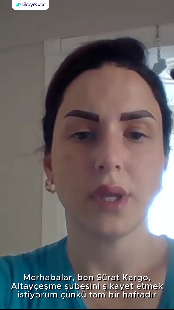 Sürat Kargo Altayçeşme Şubesi Bavulumu 1 Haftadır Şubede Bekletiyor! videonun kapak resmi