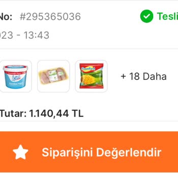 Migros Eve Siparişlerinde Gramajı Eksik Ürün Getiriyor