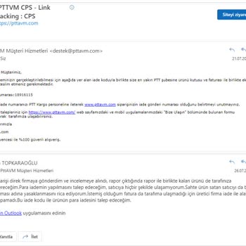 Epttavm İade Ve Müşteri Hizmetleri Süreci