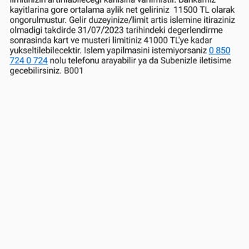Limit Arttırımı İş Bankası Kredi Kartı