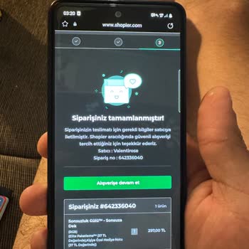 Shopier'den Siparişimle İlgili Mağdurum
