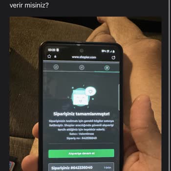 Shopier'den Siparişimle İlgili Mağdurum