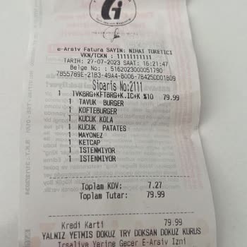 Burger King Zehirlenme Dönüş Yapılmadı