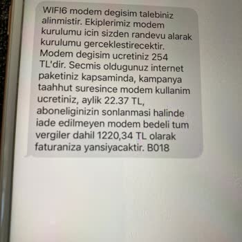Superonline Haksız Alınan Ücretin İadesi