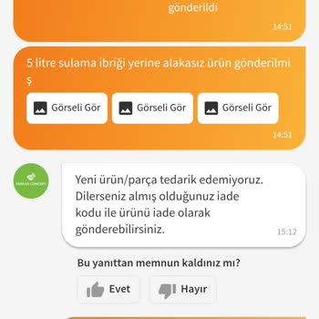 Trendyol Kaybolan Kargolarım Ve Yanlış Gönderilen Ürün