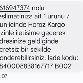 Ürünüme Horoz Lojistik Tarafımdan El Koyuldu Trendyol Hiç İlgilenmiyor