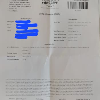 Teknosa Değişim Talebinin Ücret İadesine Zorlanması