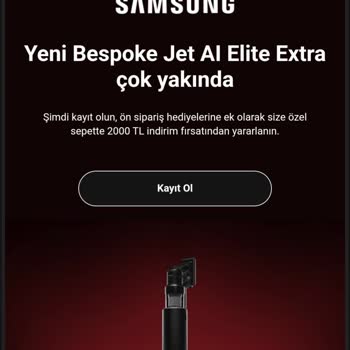 Samsung Bespoke Jet Aİ İndirim Kodu