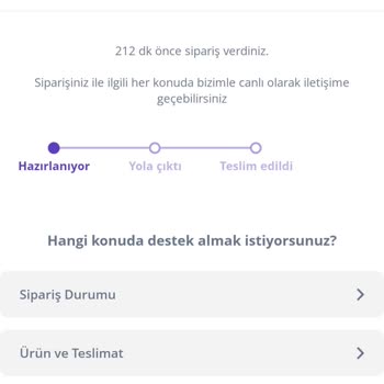 Getir Sipariş Verdiğim Ürün Gelmiyor