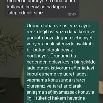 B&G Sportive Siteden Hesap Oluşturmadan Ürün Sipariş Ettim Ve İade Edemiyorum