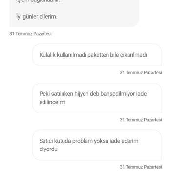 Hepsiburada İade Kabul Etmiyor İlgilenmiyorlar