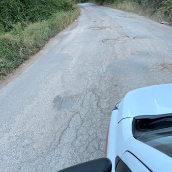 Mudanya Belediyesi Eğerce Mahallesi Bozuk Asfalt