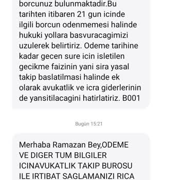 TurkNet Ödeme Yaptığım Halde Haber Vermeden Avukata Verdi
