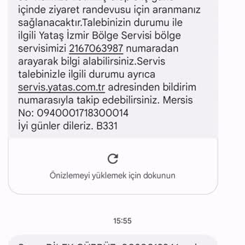 Yataş Servisinin Garanti Kapsamındaki Ürün İçin Ücret Talep Etmesi