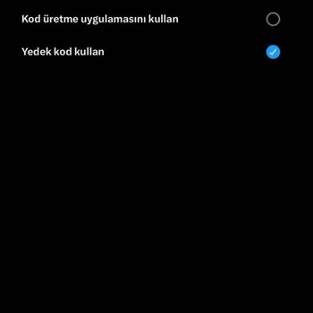 Twitter Kod Oluşturma Hatası