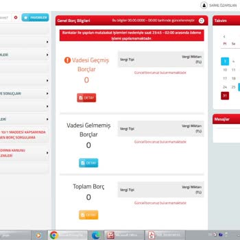 Gelir İdaresi Başkanlığı İnternet Vergi Dairesi Borç Görüntüleme Ve Ödeme Yapılamıyor