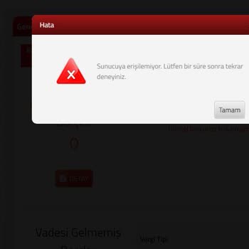 Gelir İdaresi Başkanlığı İnternet Vergi Dairesi Borç Görüntüleme Ve Ödeme Yapılamıyor