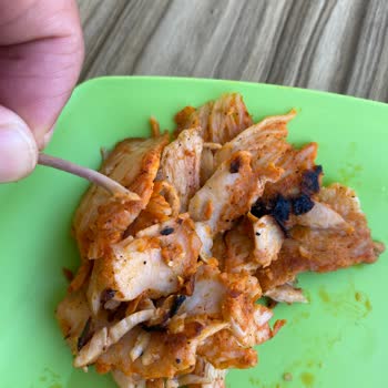 Yaprak Döner BİM Marketten Alınan Döner