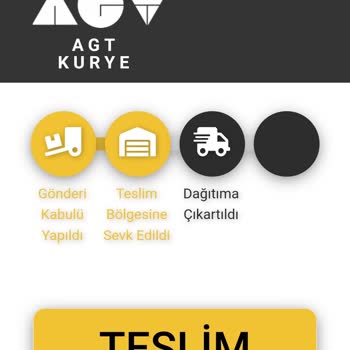 AGT Kurye... Hadi Mastercart