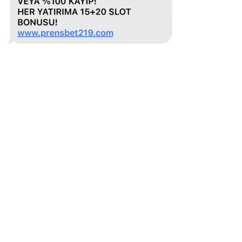 Vodafone Spam SMS Mesaj